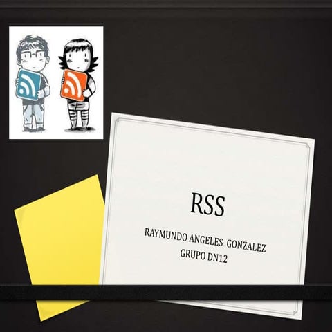 El RSS y sus clasificaciones | PPTX