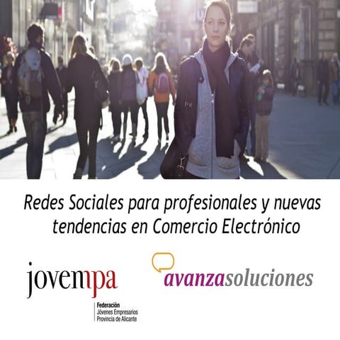 Redes Sociales y Comercio Electrónico para profesionales en Jovempa Alicante