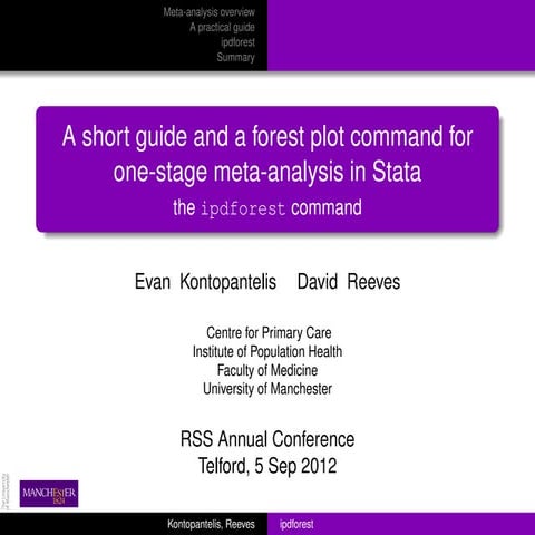 Meta analysis | PPTX