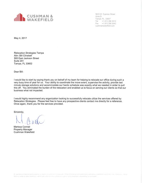 RST Reference Letter from Sypris | PDF