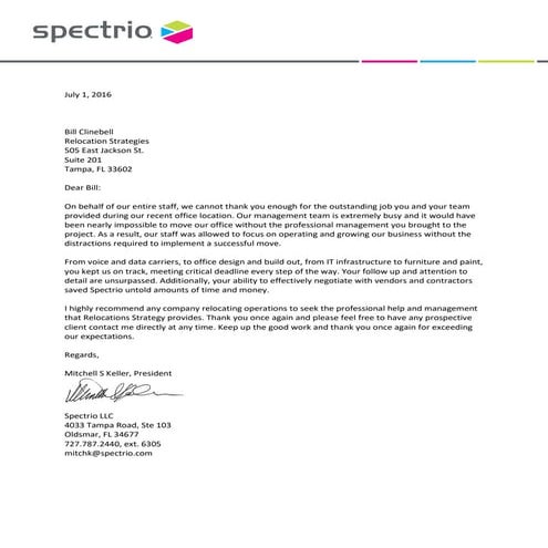 RST Reference Letter from the Grid Company | PDF