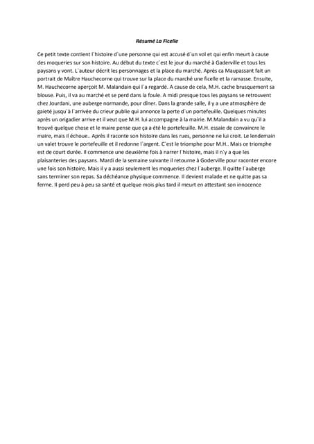 Amplificare Promuovere Vagare La Parure Maupassant R茅sum茅 Court Mastice Selezionare Efficace