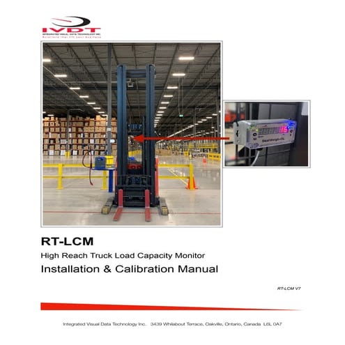RT-LCM Onboard Load Weight Capacity Monitor