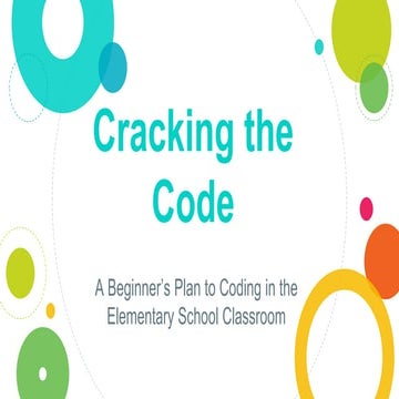 Cracking the Code for Beginner Coders | PPT