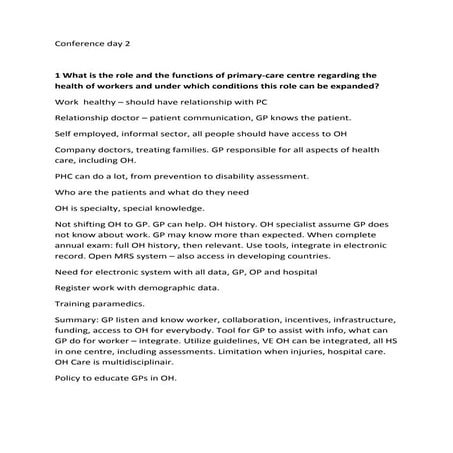 Rt 2 roundtable day 2 notes