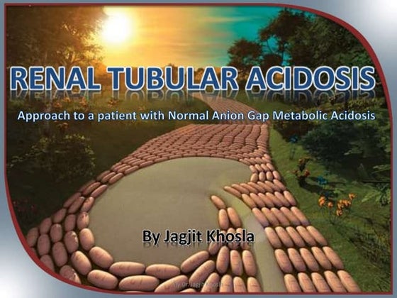 Renal tubular acidosis | PPT