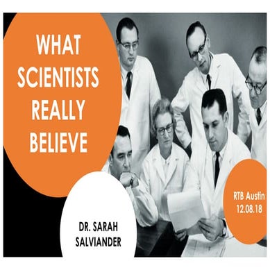 What Scientists Really Believe