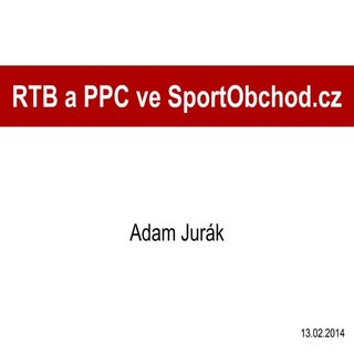 RTB a PPC ve SportObchod.cz - Rekla...