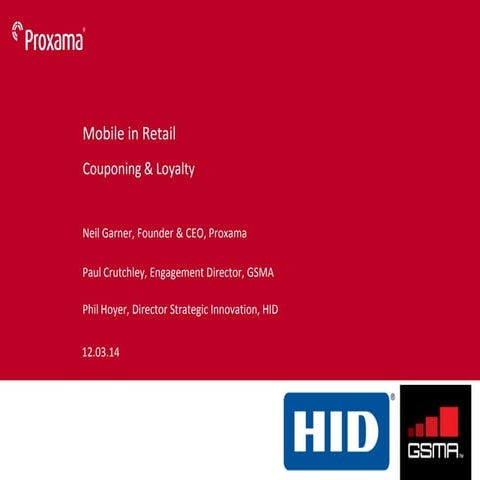 RBTE Breakfast Seminar - HID Presentation