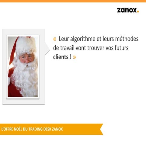 RTB zanox Offre de Noel 2014