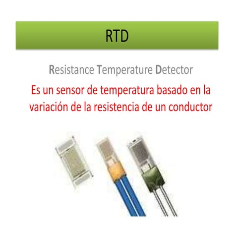 MANUAL DE RTD Y TERMOCUPLAS CON FICHAS TECNICAS | PDF