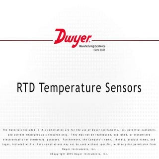 RTD Temperature Sensors