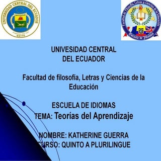 Teorías del Aprendizaje por Katheri...