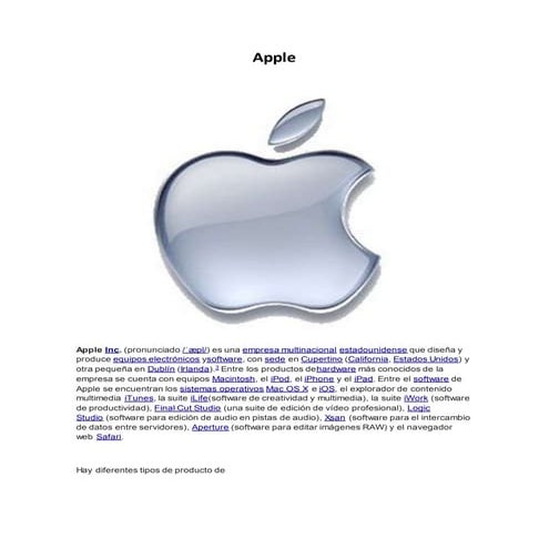 Apple | PPTX
