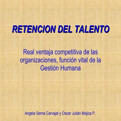 Retención Del Talento