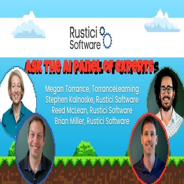 2025 Ask the AI and eLearning panel of experts