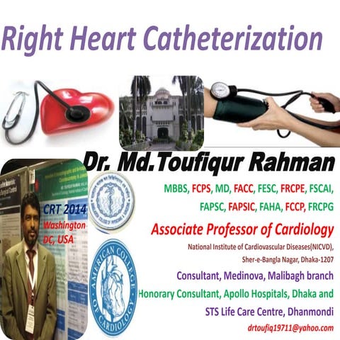  Right heart catheterization