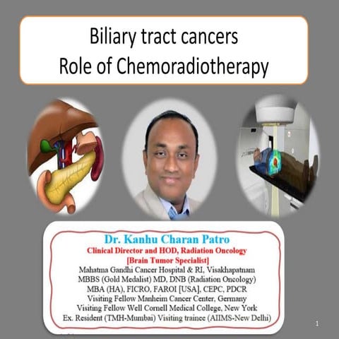 RADIATION THERAPY IN BILIARY TRACT CANCER | PPTX