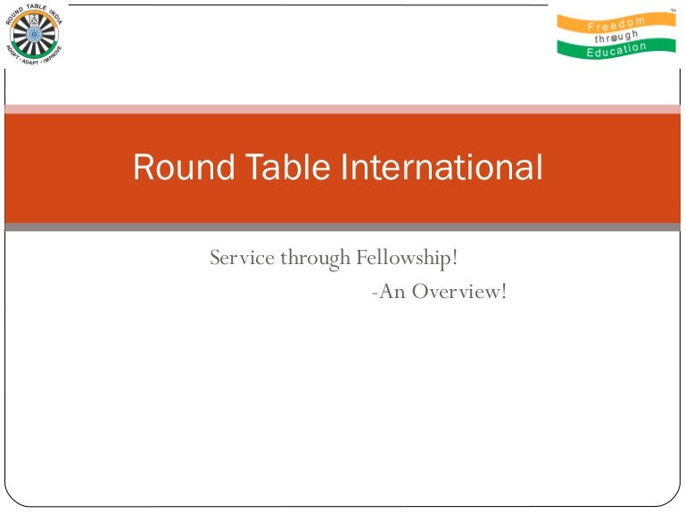 Round Table India Overview