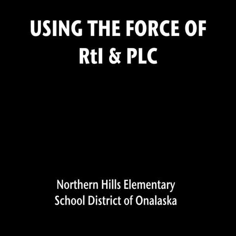 RTI/PLC presentation