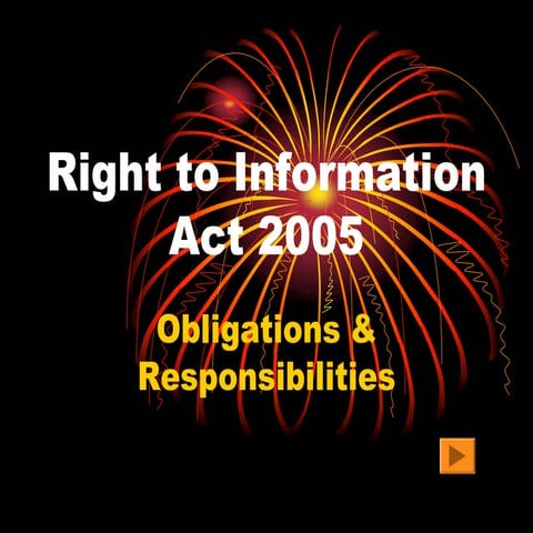 Right to information act 2005 amended note