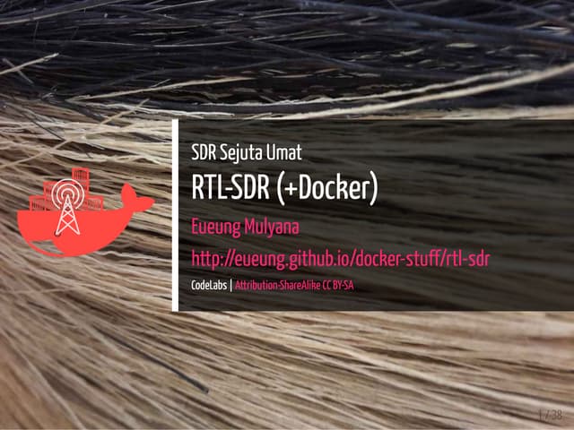Rtl sdr   software defined radio