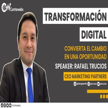 Presentación Transsformación Digital: Convierta el cambio en una oportunidad ...