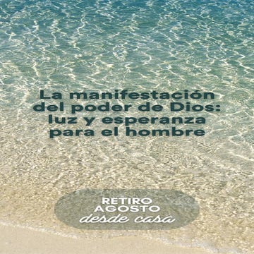 Retiro mensual de agosto #DesdeCasa (2025)