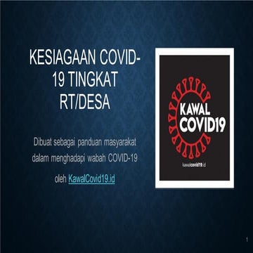 Rt Mandiri Covid-19