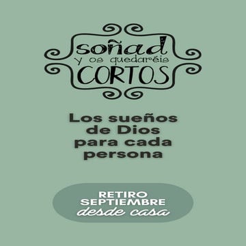 Retiro mensual del mes de septiembre #DesdeCasa (2025)