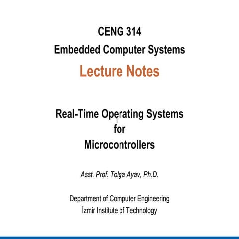 Rtos 8051 | PDF