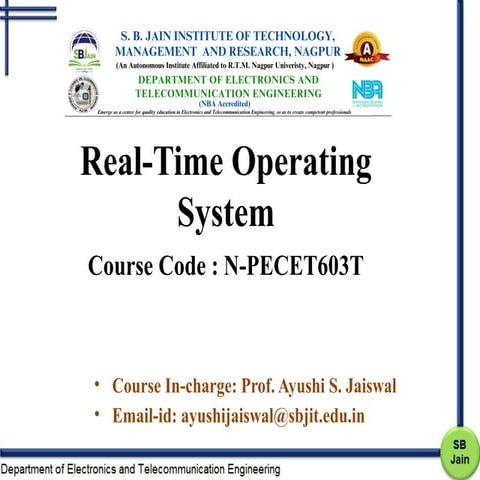 RTOS PPT.pptx RTOS_.pptx real time opersting system for e | PPTX