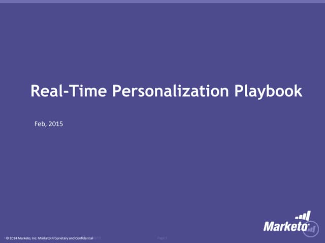 Realtime Personalization - Ads, website and analytics.