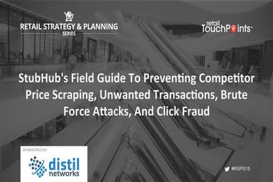 StubHub's Field Guide To Preventing Competitor Price Scraping, Unwanted Trans...