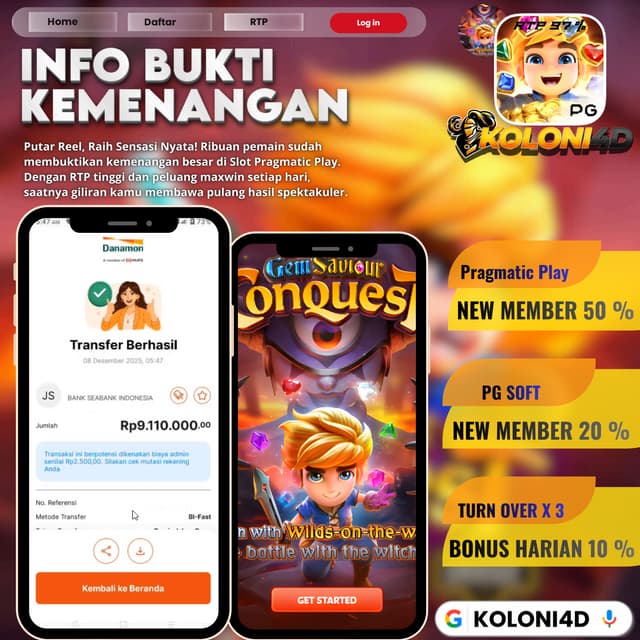 KEMENANGAN PG SLOT HARI INI GAMES KOLONI4D