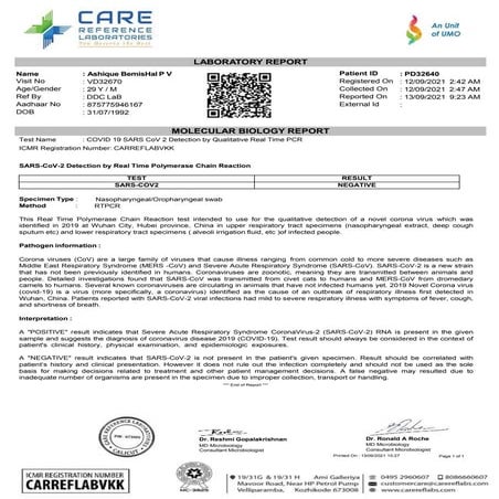 Laboratory diagnosis of covid 19 disease | PPTX