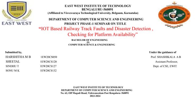 railway risk assessment in  IOT based systems