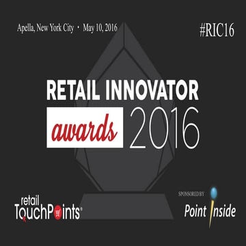 2016 Retail Innovator Awards 