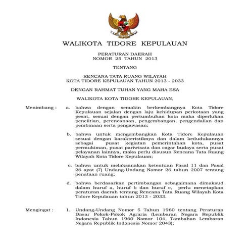 Rtrw | PDF