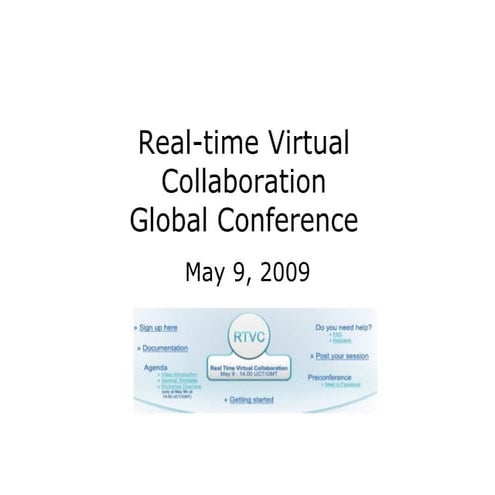 Virtual Open Space Conference 5.09