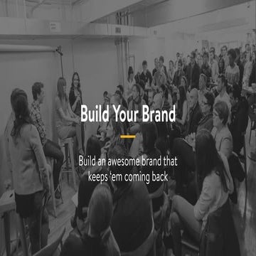 NYC Retail Tour - Build Your Brand Workshop