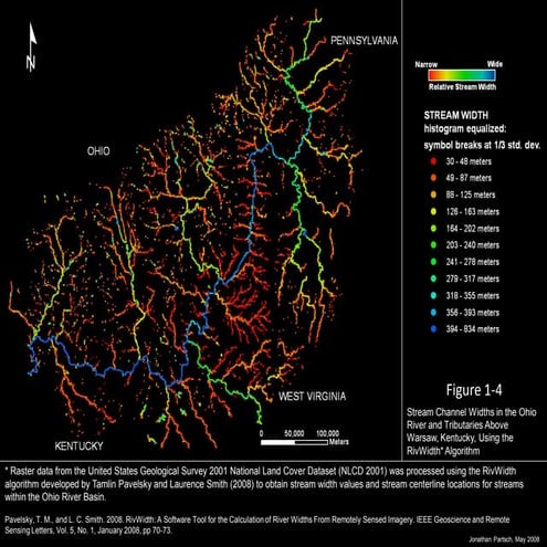 Stream channel width, Ohio River and tributaries | PDF