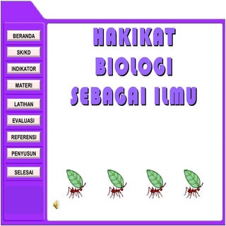 Ruang lingkup biologi