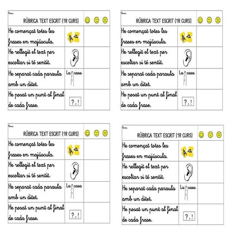 Rub. text escrit per 1r