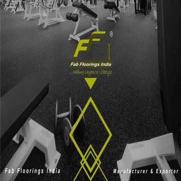 Rubber Flooring Manufacturer in Delhi India