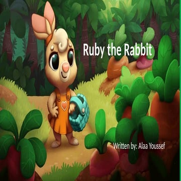 rubby the rabbit story.pptx for kidsssss | PPTX