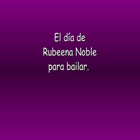 Rubeena noble | PPT