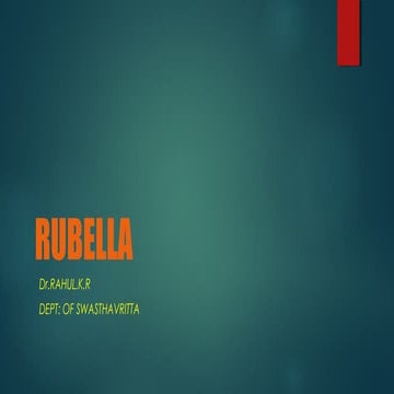 Rubella, Togavirus