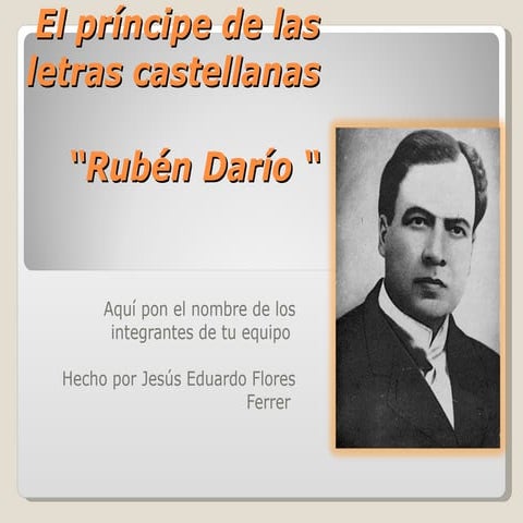 Ruben dario exposicion 2