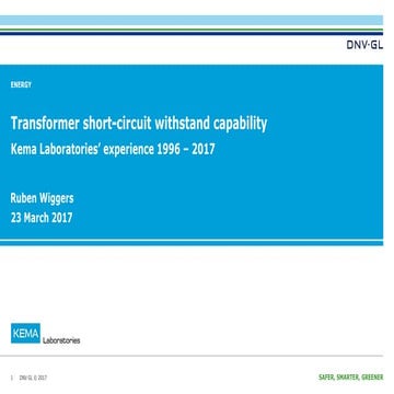 Ruben Wiggers - Transformer short-circuit withstand capability